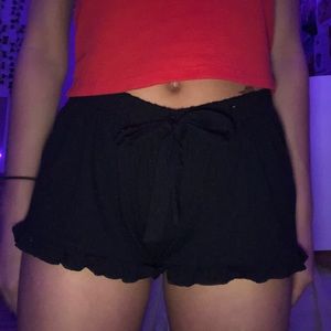 Black Comfy Shorts